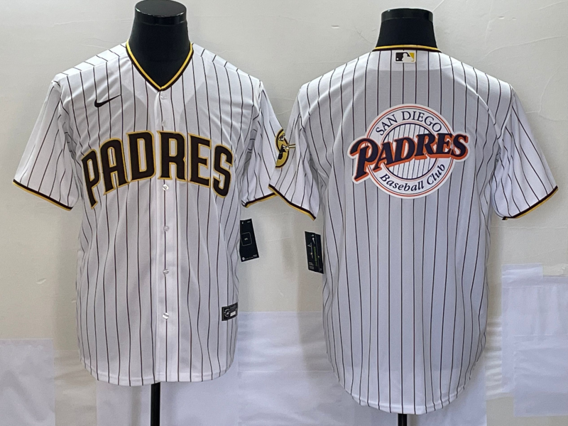 Men's San Diego Padres White Home Jersey